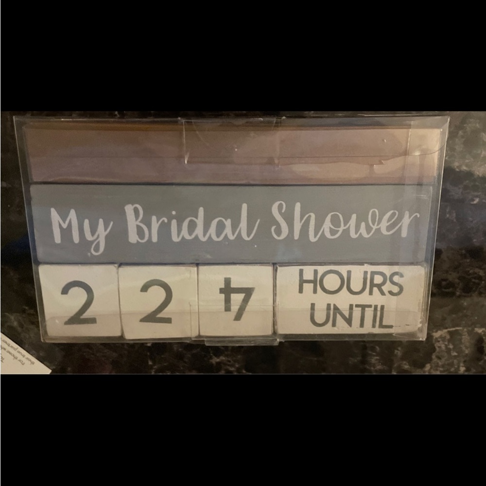 Wedding planning countdown blocks - Picture 2 of 2